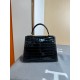 KL28 High Light Nile Crocodile Skin Kelly 28cm