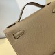 Kelly imported Epsom leather semi handmade hand sewn wax thread Kelly imported Epsom leather semi handmade hand sewn wax thread
