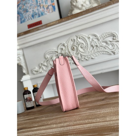 Mini Eveline~Eveline semi handmade+wax thread self matching shoulder strap+TC cowhide Mini Eveline~Eveline semi handmade+wax thread self matching shoulder strap+TC cowhide