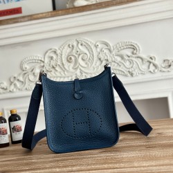 Mini Eveline~Eveline semi handmade+wax thread self matching shoulder strap+TC cowhide