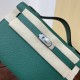 KL22 Velvet Green Kelly 1st Generation French Haas Leather Factory Epsom Original Palm Print Leather KL22 Velvet Green Kelly 1st Generation French Haas Leather Factory Epsom Original Palm Print Leather
