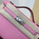 Kelly imported Epsom leather semi handmade hand sewn wax thread Kelly imported Epsom leather semi handmade hand sewn wax thread
