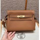 Men's Kelly messenger bag 25cm imported Evercolor leather from the factory Men's Kelly messenger bag 25cm imported Evercolor leather from the factory