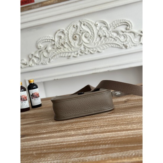 Mini Eveline~Eveline semi handmade+wax thread self matching shoulder strap+TC cowhide Mini Eveline~Eveline semi handmade+wax thread self matching shoulder strap+TC cowhide