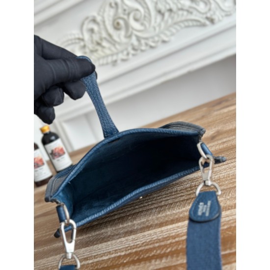 Mini Eveline~Eveline semi handmade+wax thread self matching shoulder strap+TC cowhide Mini Eveline~Eveline semi handmade+wax thread self matching shoulder strap+TC cowhide