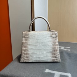 KL28 High Light Nile Crocodile Skin Kelly 28cm