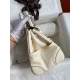 Hand sewn Birkin 25cm Cargo swift woven fabric with creamy silver buckle