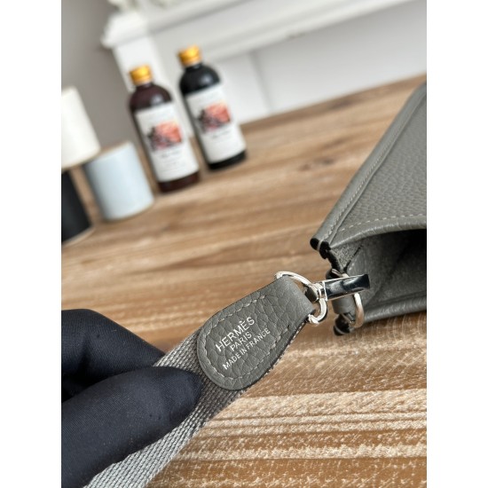 Mini Eveline~Eveline semi handmade+wax thread self matching shoulder strap+TC cowhide Mini Eveline~Eveline semi handmade+wax thread self matching shoulder strap+TC cowhide