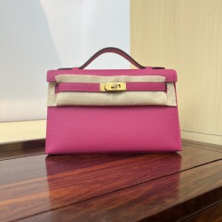 Kelly imported Epsom leather semi handmade hand sewn wax thread