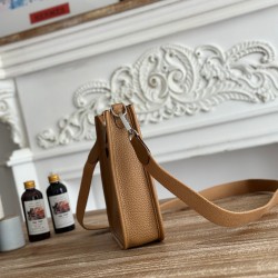 Mini Eveline~Eveline semi handmade+wax thread self matching shoulder strap+TC cowhide