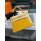 KL25 Amber Yellow Highlighting Nile Crocodile Skin Kelly 25cm KL25 Amber Yellow Highlighting Nile Crocodile Skin Kelly 25cm