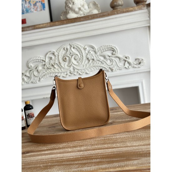 Mini Eveline~Eveline semi handmade+wax thread self matching shoulder strap+TC cowhide Mini Eveline~Eveline semi handmade+wax thread self matching shoulder strap+TC cowhide