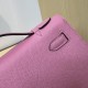 Kelly imported Epsom leather semi handmade hand sewn wax thread Kelly imported Epsom leather semi handmade hand sewn wax thread