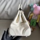 Cream white birkin 25cm cargo, this year's new canvas patchwork swift leather/silver buckle