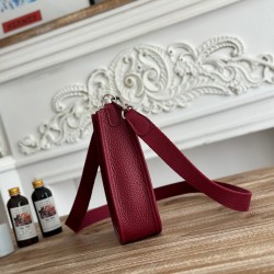Mini Eveline~Eveline semi handmade+wax thread self matching shoulder strap+TC cowhide
