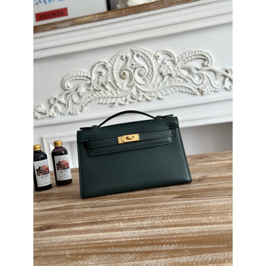 Kelly imported Epsom leather semi handmade hand sewn wax thread Kelly imported Epsom leather semi handmade hand sewn wax thread