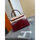 KL28 High Light Nile Crocodile Skin Kelly 28cm