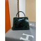 KL28 High Light Nile Crocodile Skin Kelly 28cm