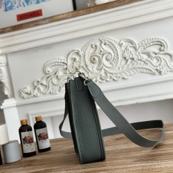 Mini Eveline~Eveline semi handmade+wax thread self matching shoulder strap+TC cowhide