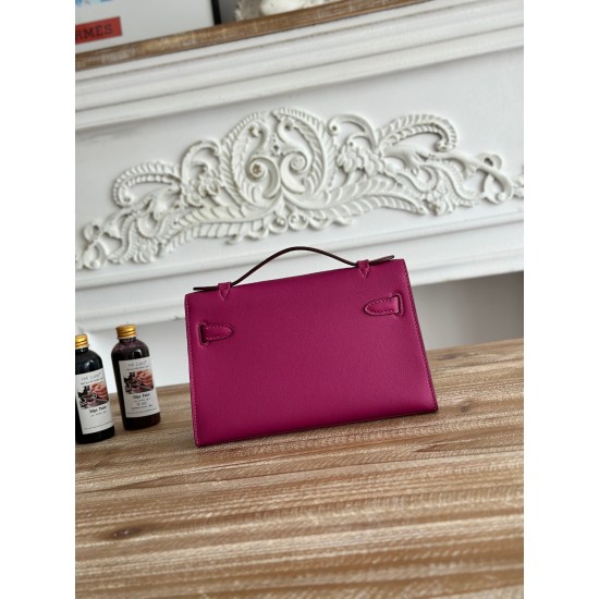 Kelly imported Epsom leather semi handmade hand sewn wax thread Kelly imported Epsom leather semi handmade hand sewn wax thread