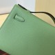 Kelly imported Epsom leather semi handmade hand sewn wax thread