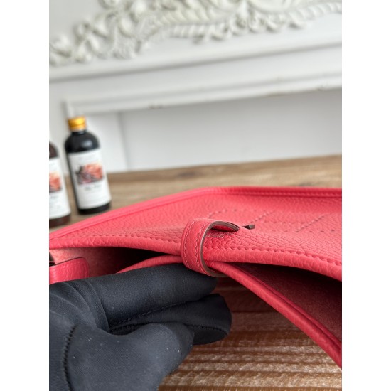 Mini Eveline~Eveline semi handmade+wax thread self matching shoulder strap+TC cowhide Mini Eveline~Eveline semi handmade+wax thread self matching shoulder strap+TC cowhide
