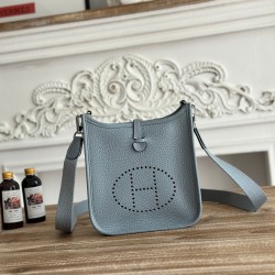 Mini Eveline~Eveline semi handmade+wax thread self matching shoulder strap+TC cowhide