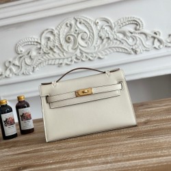 Kelly imported Epsom leather semi handmade hand sewn wax thread