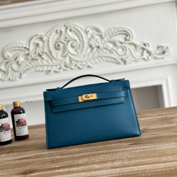 Kelly imported Epsom leather semi handmade hand sewn wax thread