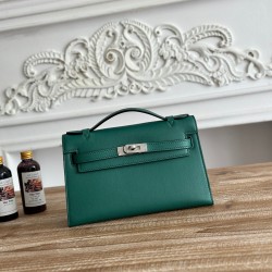 Kelly imported Epsom leather semi handmade hand sewn wax thread