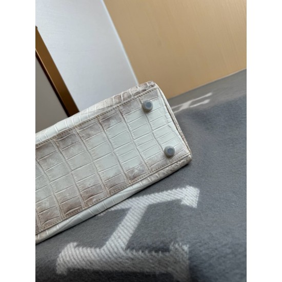 KL28 High Light Nile Crocodile Skin Kelly 28cm