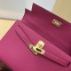 Kelly imported Epsom leather semi handmade hand sewn wax thread Kelly imported Epsom leather semi handmade hand sewn wax thread