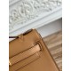 Kelly imported Epsom leather semi handmade hand sewn wax thread Kelly imported Epsom leather semi handmade hand sewn wax thread