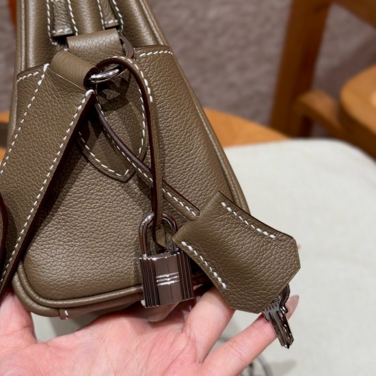 Men's Kelly messenger bag 25cm imported Evercolor leather from the factory Men's Kelly messenger bag 25cm imported Evercolor leather from the factory