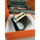 KL25 Amber Yellow Highlighting Nile Crocodile Skin Kelly 25cm