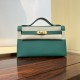 KL22 Velvet Green Kelly 1st Generation French Haas Leather Factory Epsom Original Palm Print Leather KL22 Velvet Green Kelly 1st Generation French Haas Leather Factory Epsom Original Palm Print Leather
