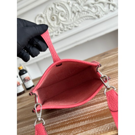 Mini Eveline~Eveline semi handmade+wax thread self matching shoulder strap+TC cowhide Mini Eveline~Eveline semi handmade+wax thread self matching shoulder strap+TC cowhide