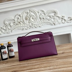 Kelly imported Epsom leather semi handmade hand sewn wax thread