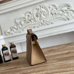 Kelly imported Epsom leather semi handmade hand sewn wax thread