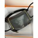 Lindy26 crocodile skin black