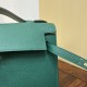 Kelly imported Epsom leather semi handmade hand sewn wax thread Kelly imported Epsom leather semi handmade hand sewn wax thread