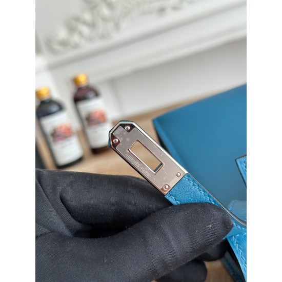 Kelly imported Epsom leather semi handmade hand sewn wax thread Kelly imported Epsom leather semi handmade hand sewn wax thread