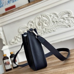 Mini Eveline~Eveline semi handmade+wax thread self matching shoulder strap+TC cowhide