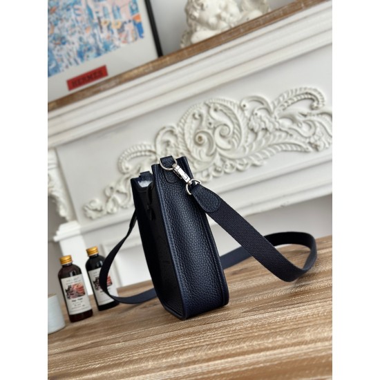 Mini Eveline~Eveline semi handmade+wax thread self matching shoulder strap+TC cowhide Mini Eveline~Eveline semi handmade+wax thread self matching shoulder strap+TC cowhide