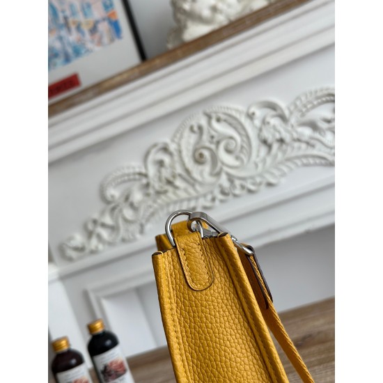 Mini Eveline~Eveline semi handmade+wax thread self matching shoulder strap+TC cowhide Mini Eveline~Eveline semi handmade+wax thread self matching shoulder strap+TC cowhide