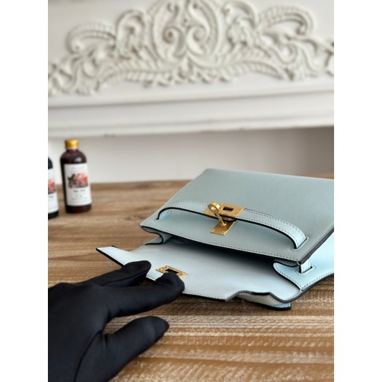 Kelly imported Epsom leather semi handmade hand sewn wax thread Kelly imported Epsom leather semi handmade hand sewn wax thread