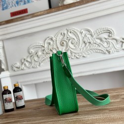Mini Eveline~Eveline semi handmade+wax thread self matching shoulder strap+TC cowhide
