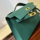 KL22 Velvet Green Kelly 1st Generation French Haas Leather Factory Epsom Original Palm Print Leather KL22 Velvet Green Kelly 1st Generation French Haas Leather Factory Epsom Original Palm Print Leather
