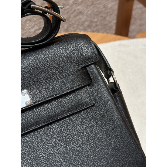 Men's Kelly messenger bag 25cm imported Evercolor leather from the factory Men's Kelly messenger bag 25cm imported Evercolor leather from the factory