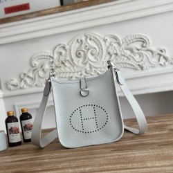 Mini Eveline~Eveline semi handmade+wax thread self matching shoulder strap+TC cowhide